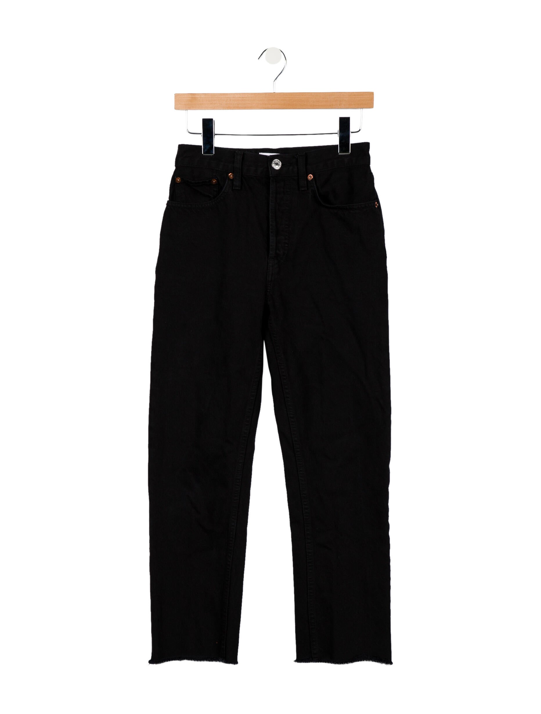 RE/DONE Mid-Rise Straight Leg Jeans