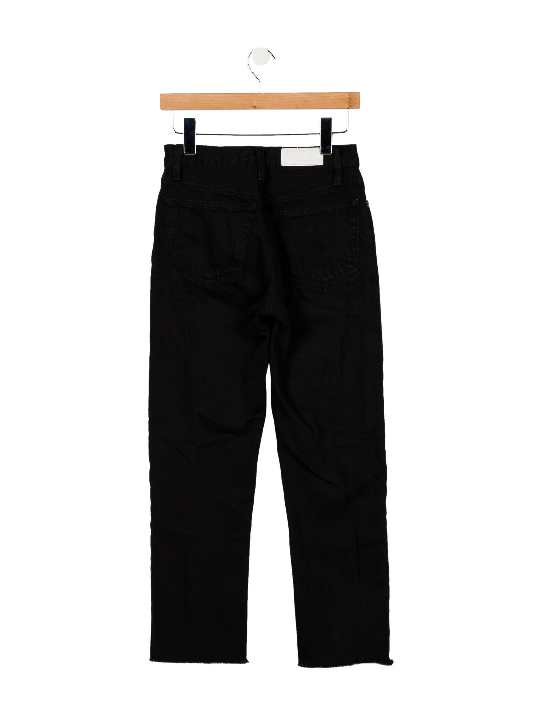 RE/DONE Mid-Rise Straight Leg Jeans