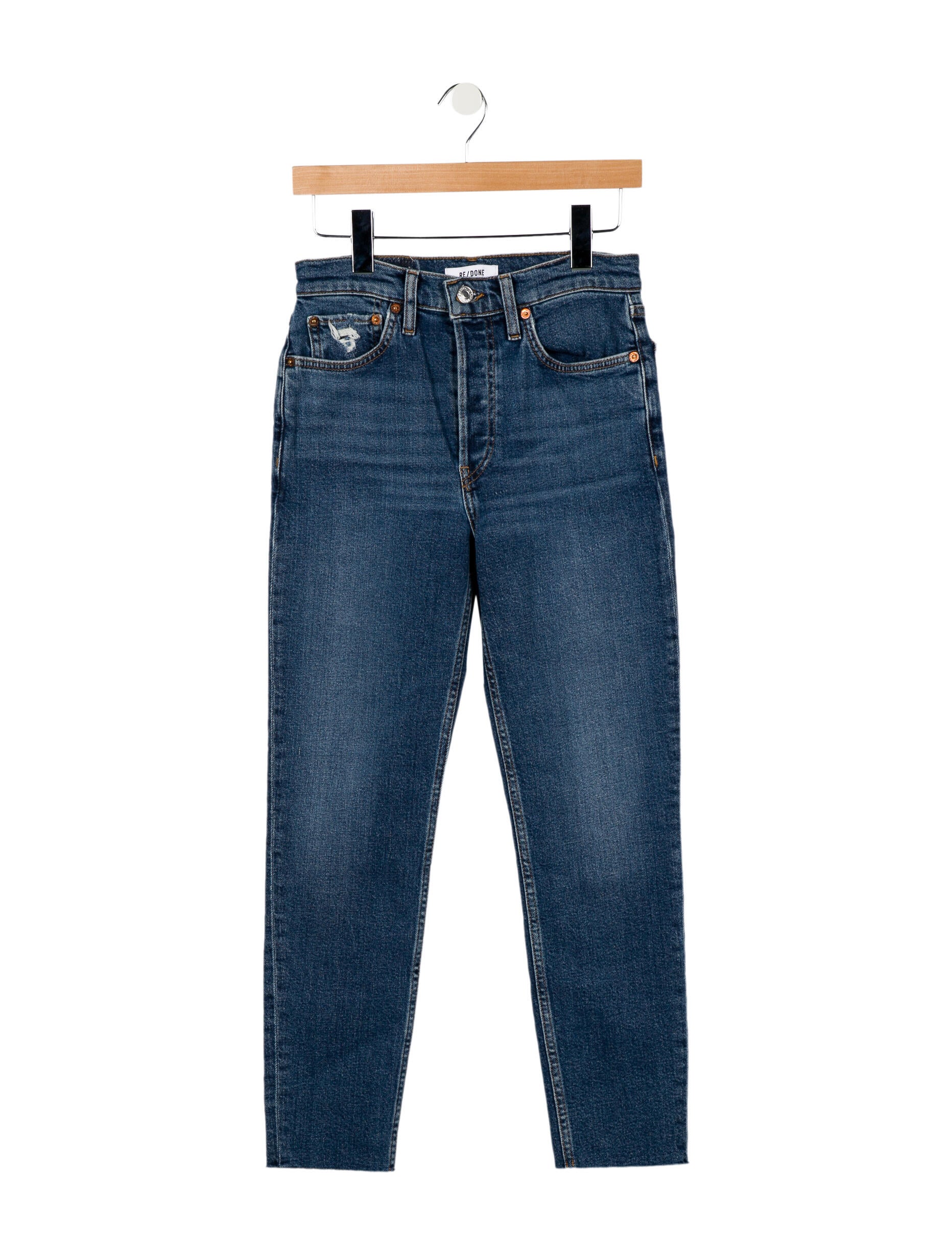 RE/DONE High-Rise Skinny Leg Jeans