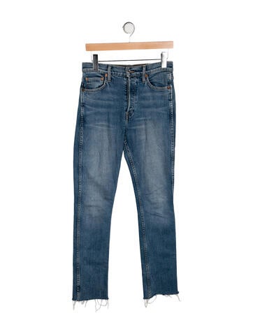 Re/Done Jeans High-Rise Straight Leg US 26 | S