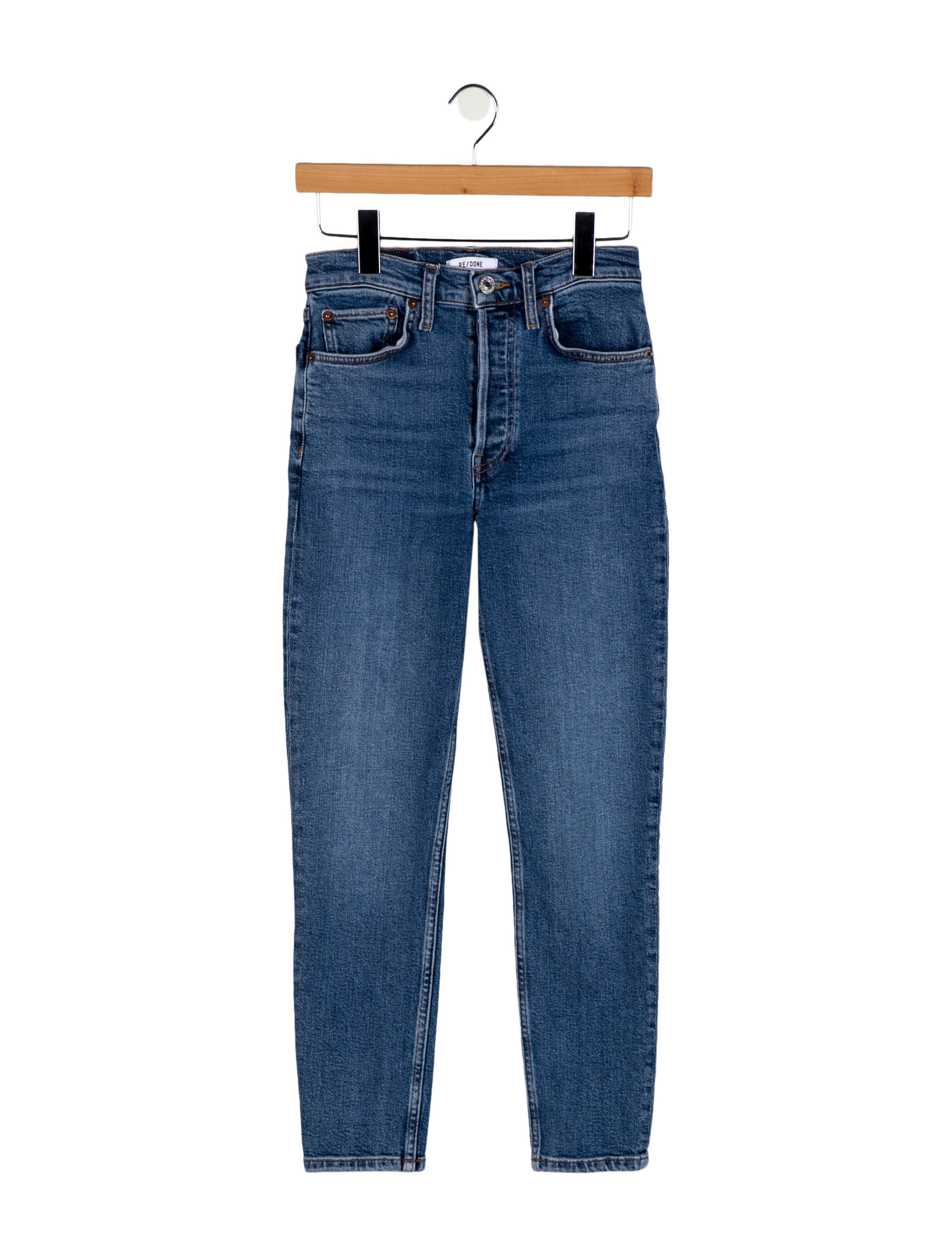 RE/DONE High-Rise Skinny Leg Jeans