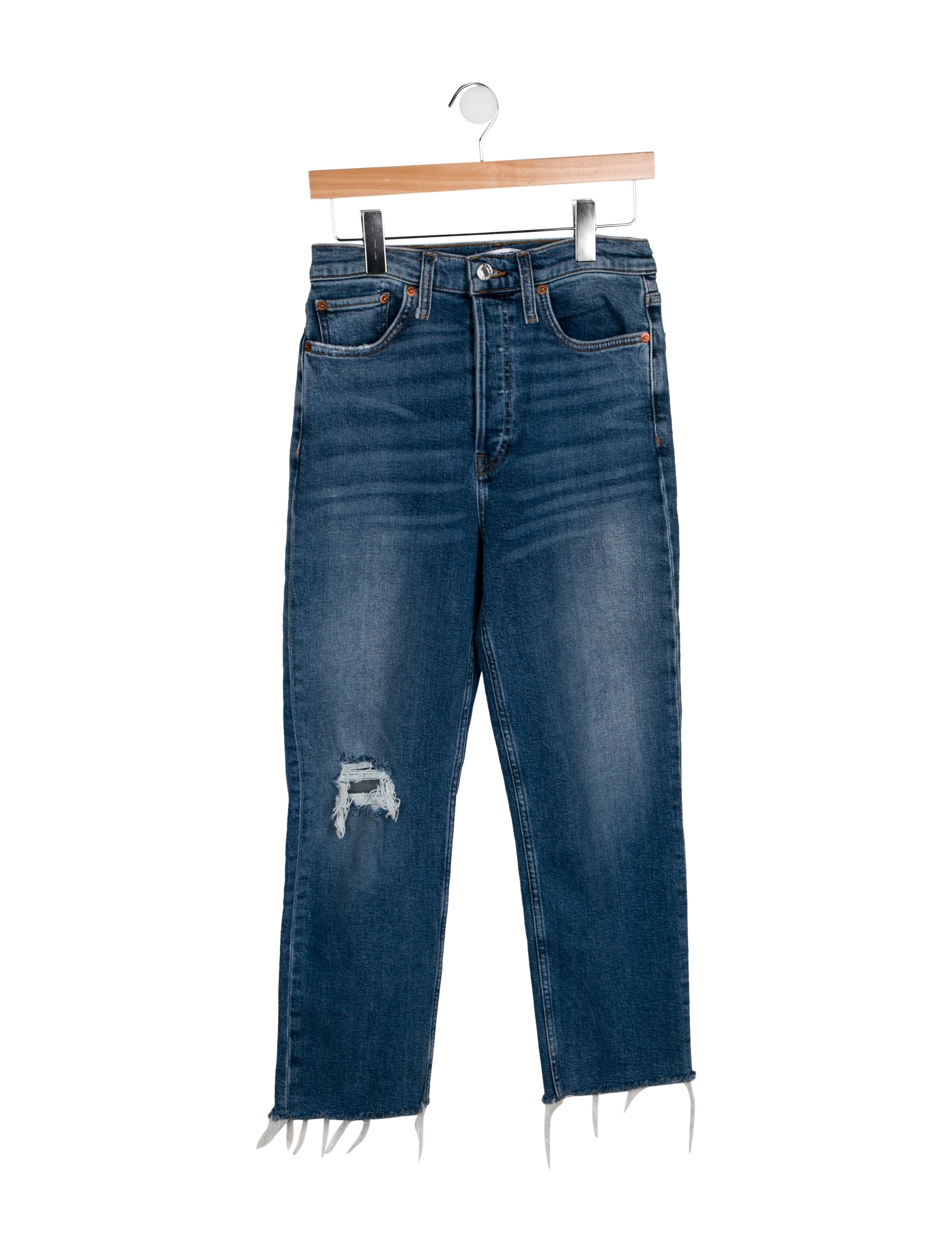 RE/DONE High-Rise Skinny Leg Jeans