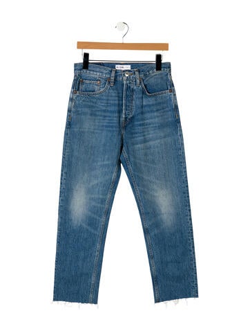 Re/Done Jeans High-Rise Straight Leg US 27 | S