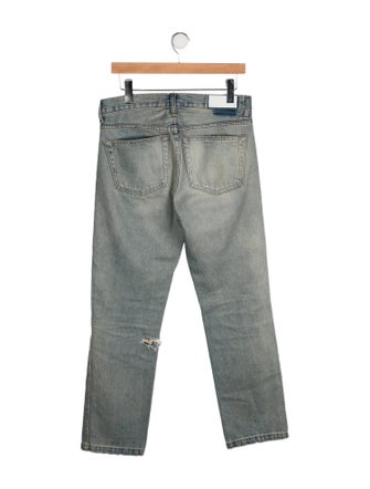 RE/DONE High-Rise Straight Leg Jeans