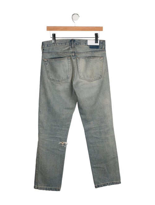RE/DONE High-Rise Straight Leg Jeans