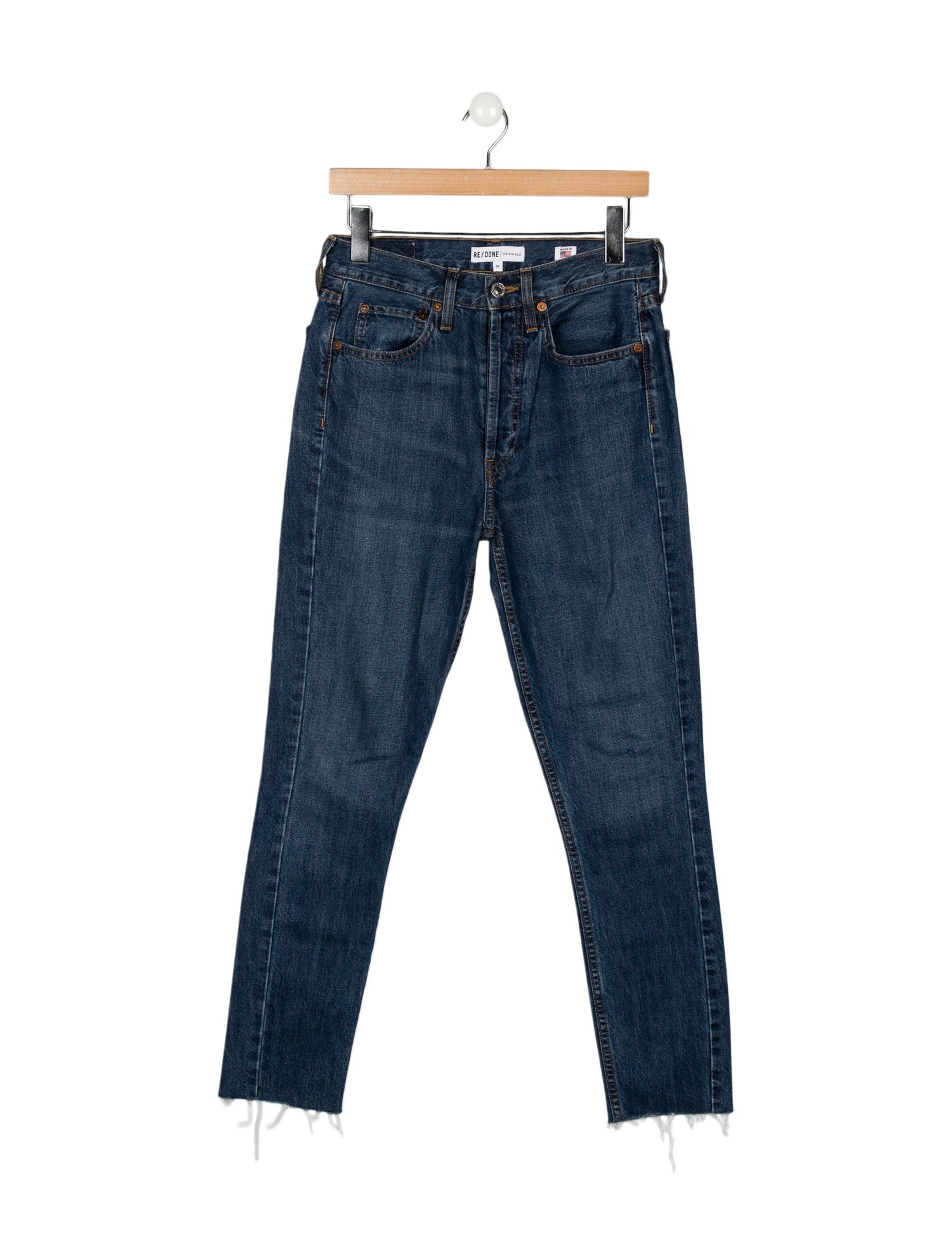 RE/DONE High-Rise Skinny Leg Jeans