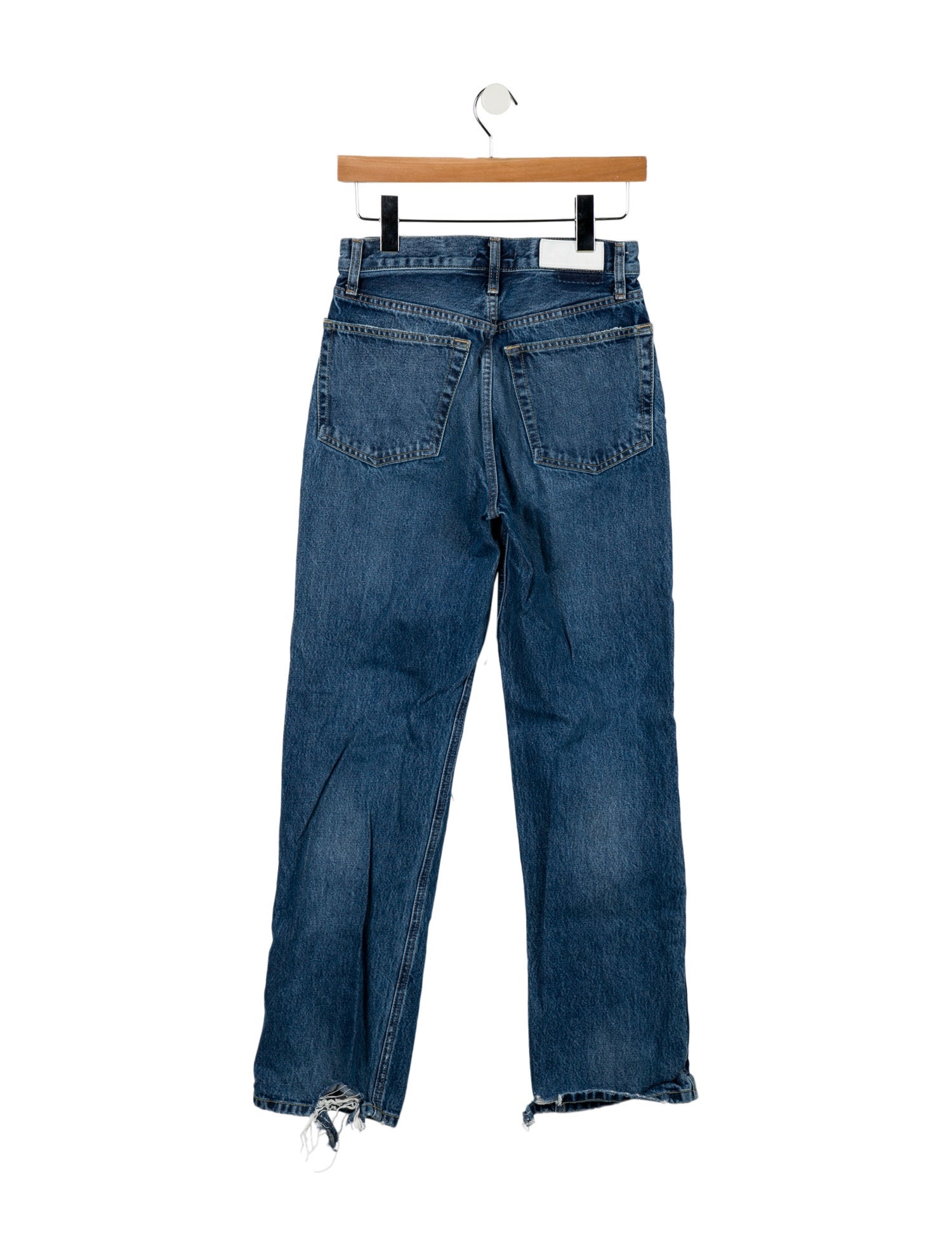 RE/DONE Mid-Rise Straight Leg Jeans