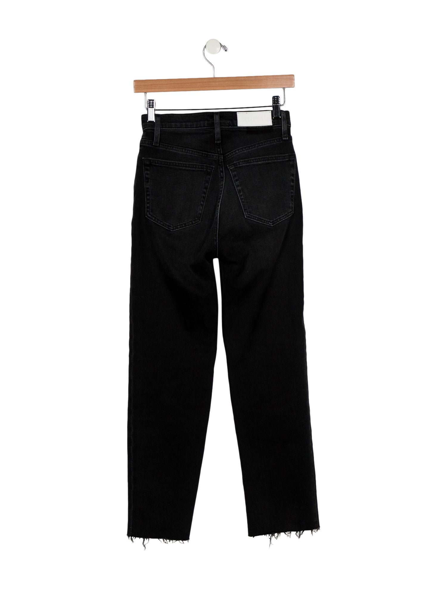 RE/DONE High-Rise Straight Leg Jeans