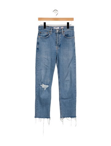 Re/Done Jeans High-Rise Straight Leg US 26 | S
