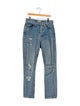RE/DONE High-Rise Straight Leg Jeans