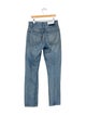RE/DONE High-Rise Straight Leg Jeans