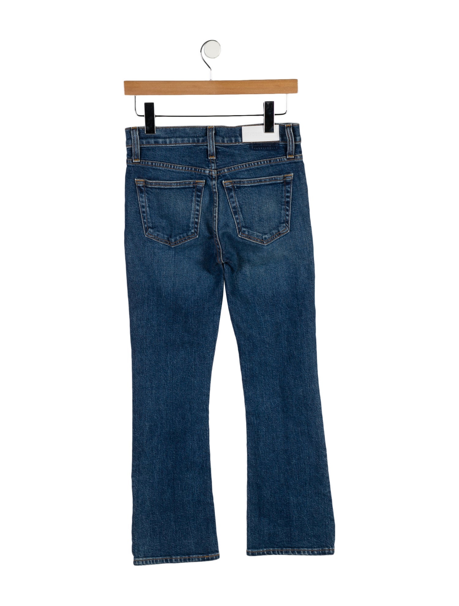 RE/DONE Mid-Rise Straight Leg Jeans