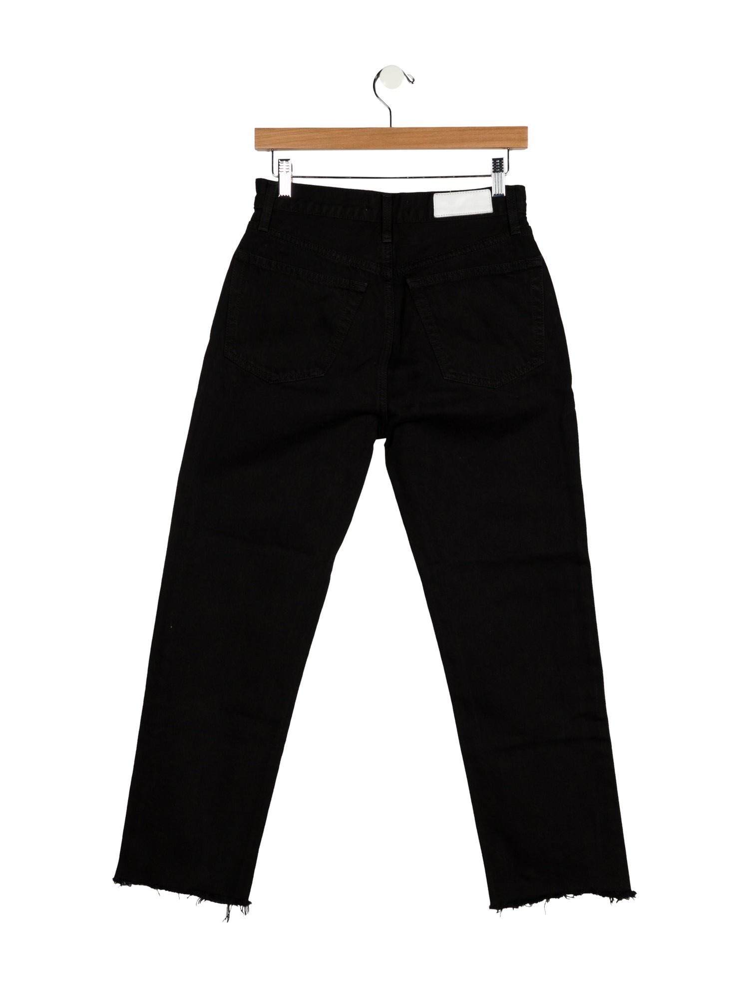 RE/DONE High-Rise Straight Leg Jeans
