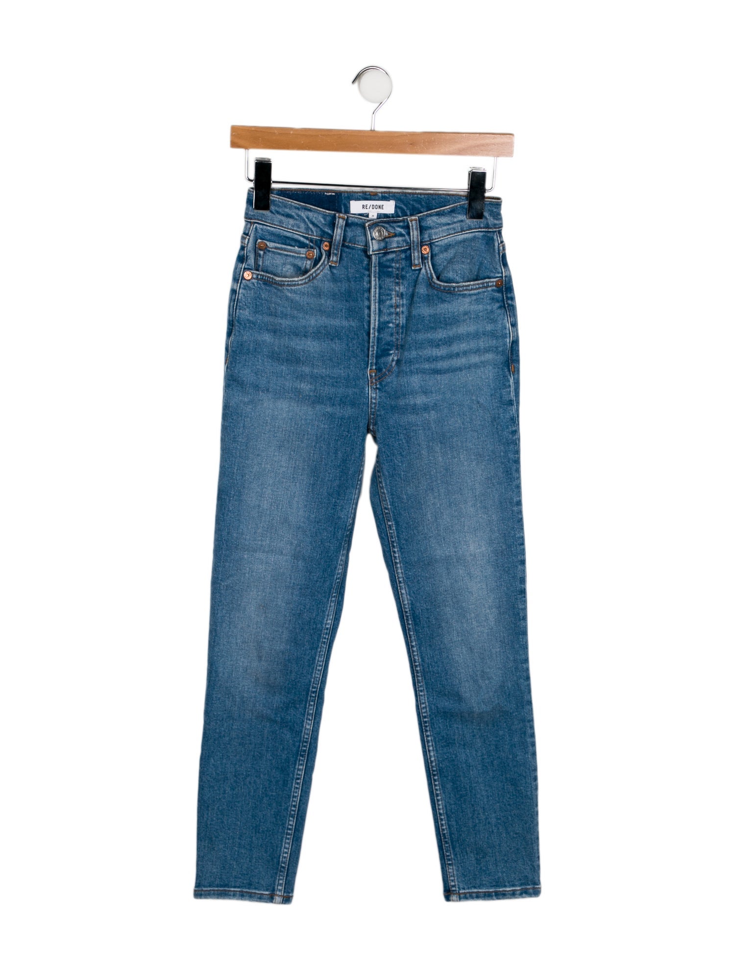RE/DONE Mid-Rise Skinny Leg Jeans