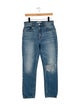 RE/DONE High-Rise Straight Leg Jeans