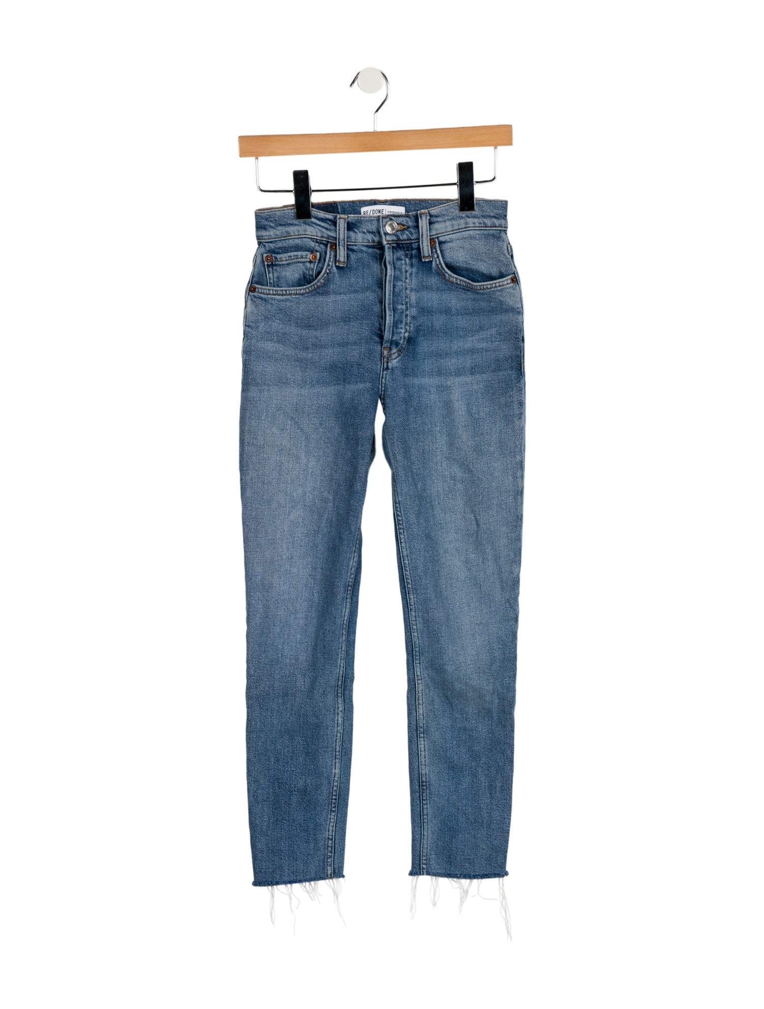 RE/DONE Mid-Rise Skinny Leg Jeans
