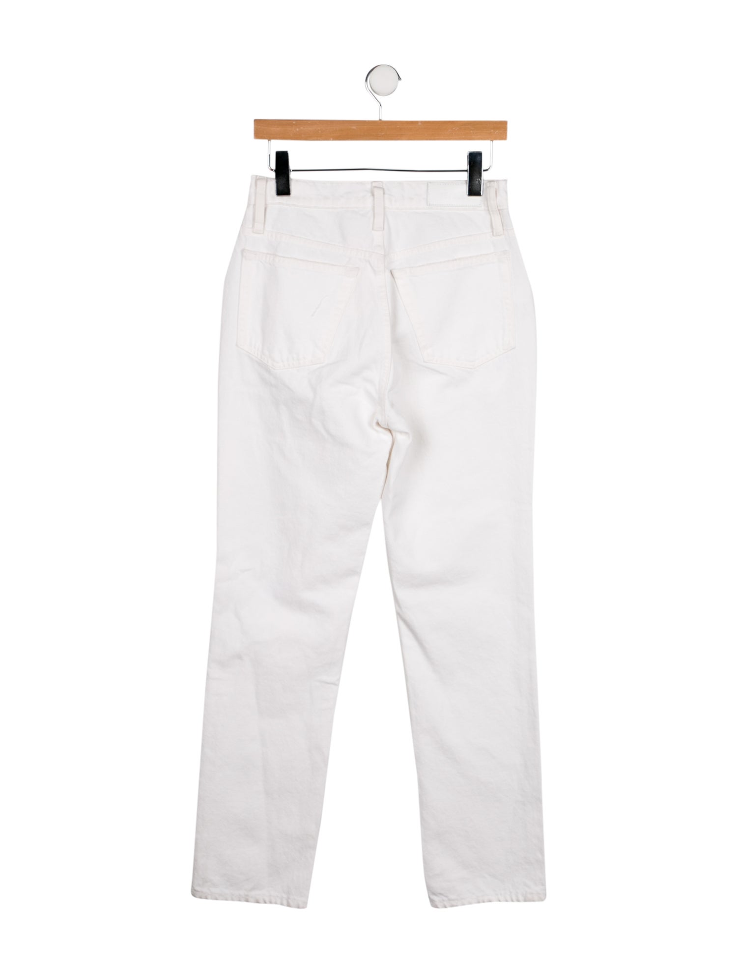 RE/DONE High-Rise Straight Leg Jeans