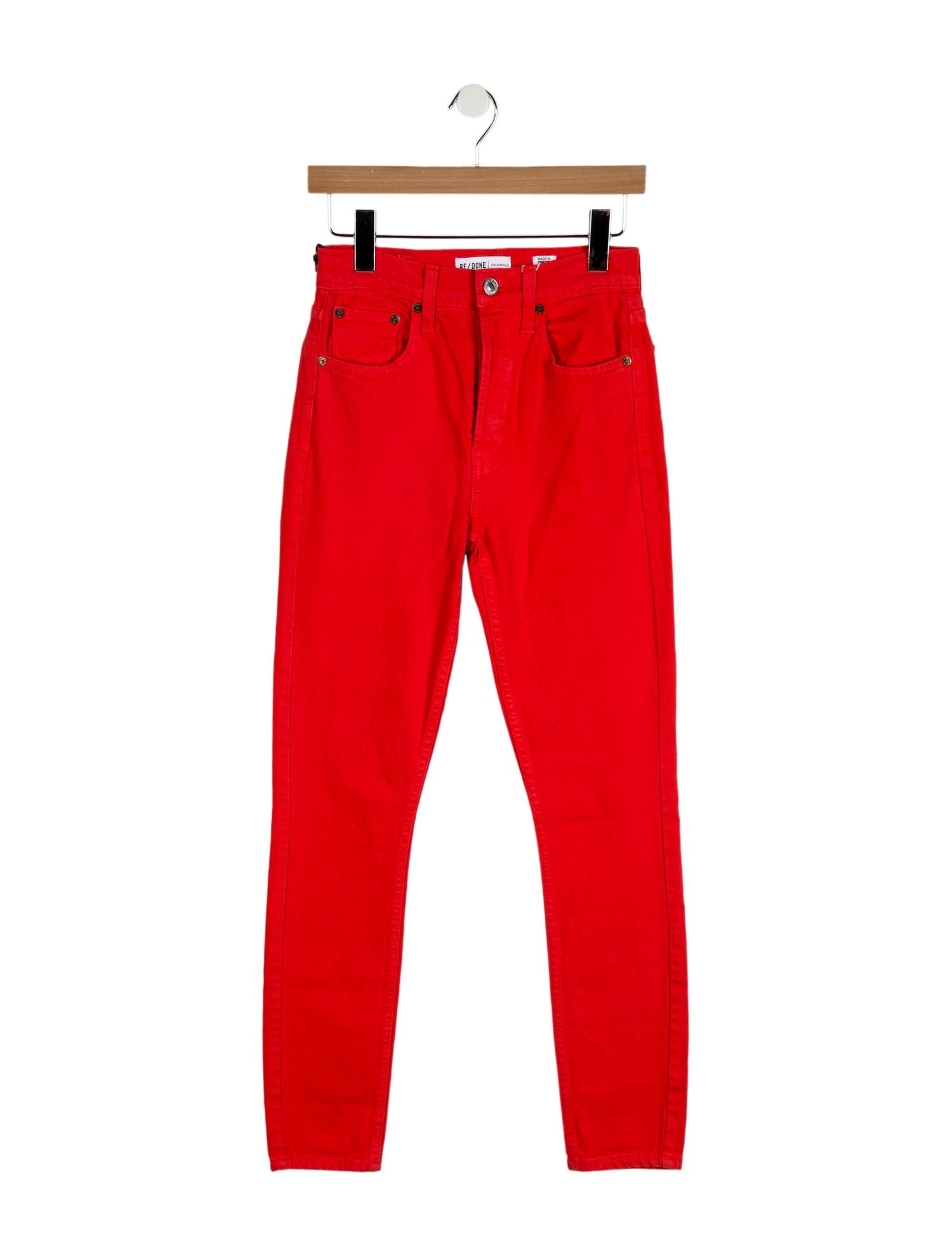 RE/DONE High-Rise Skinny Leg Jeans