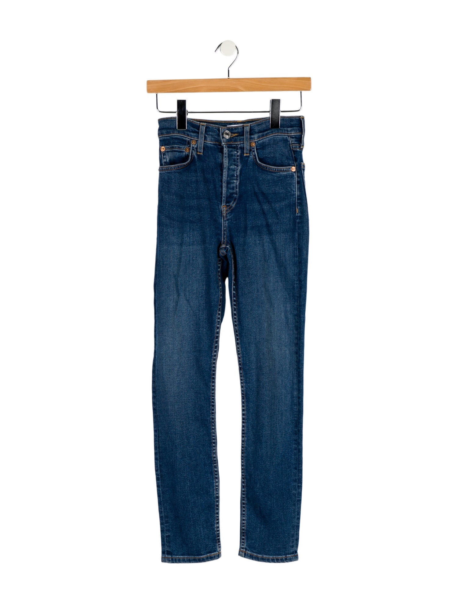 RE/DONE High-Rise Skinny Leg Jeans