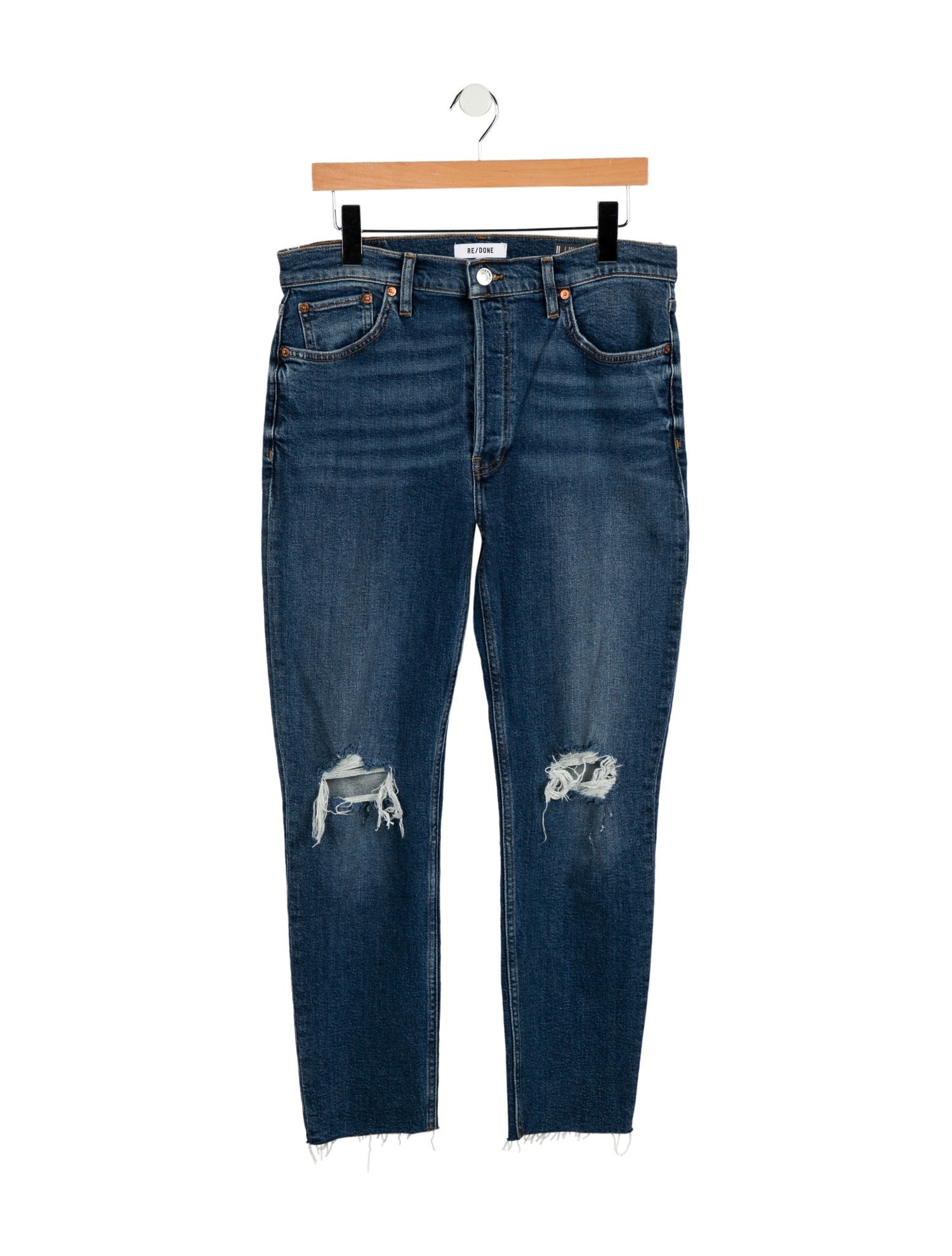 RE/DONE High-Rise Skinny Leg Jeans
