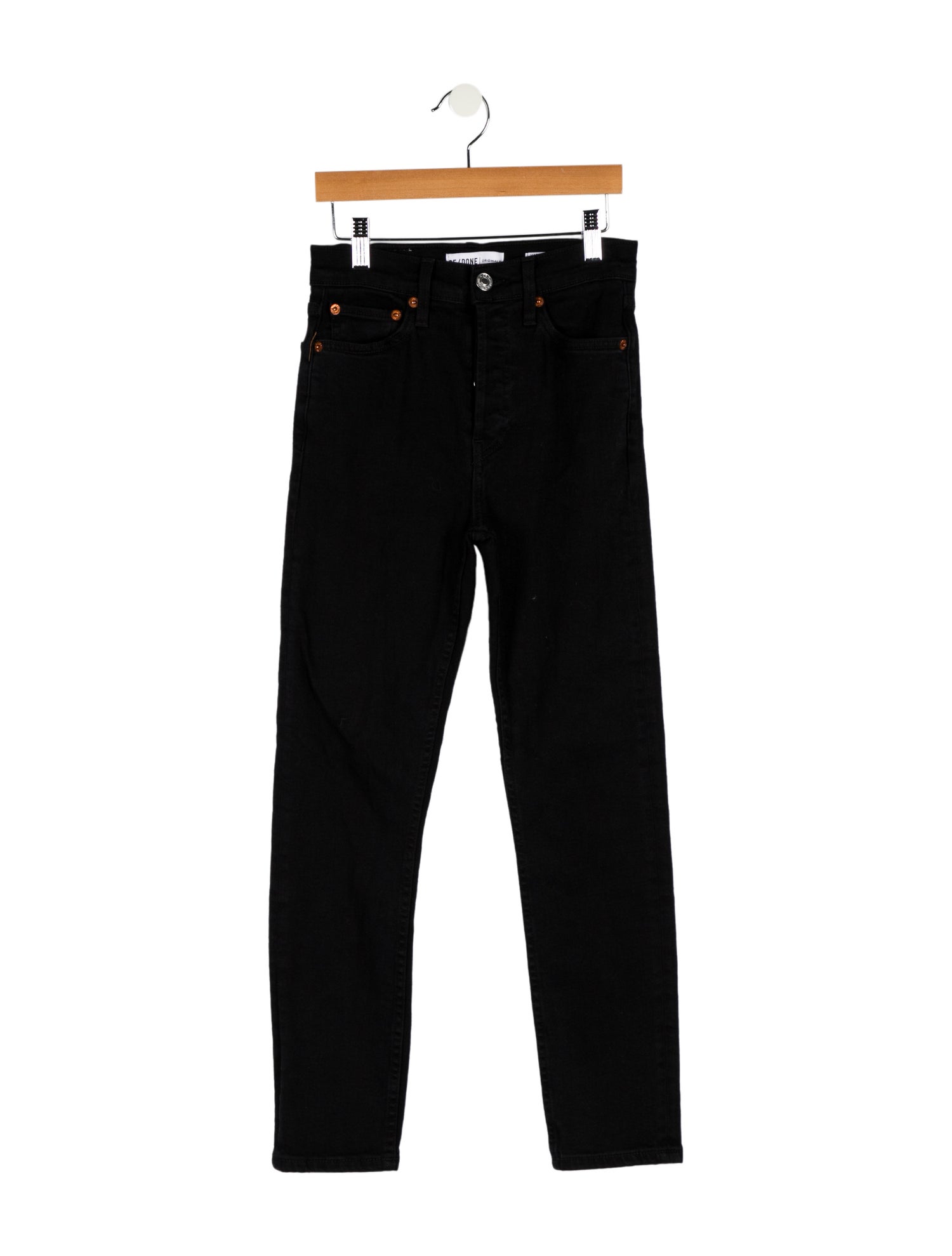 RE/DONE High-Rise Skinny Leg Jeans