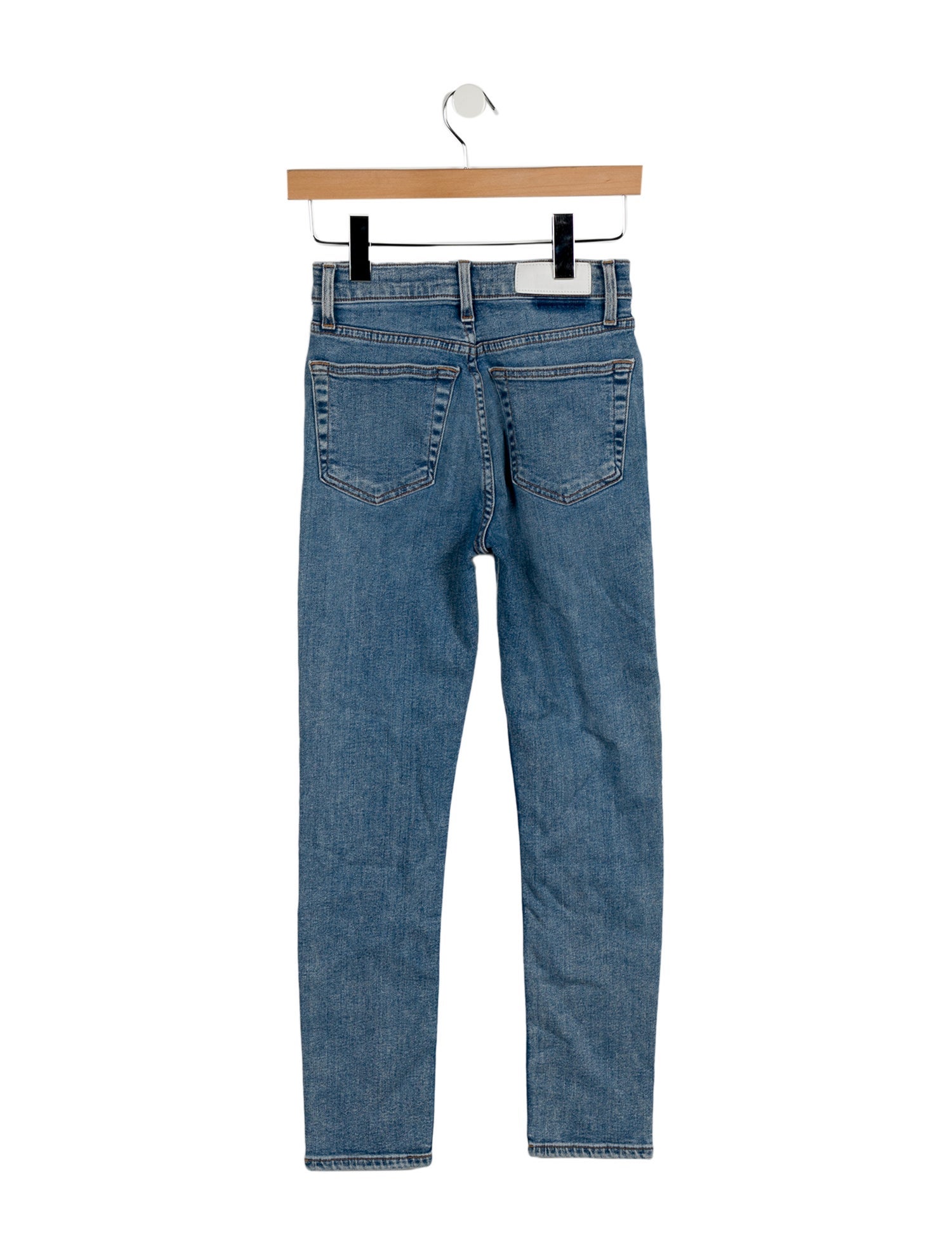 RE/DONE Mid-Rise Skinny Leg Jeans