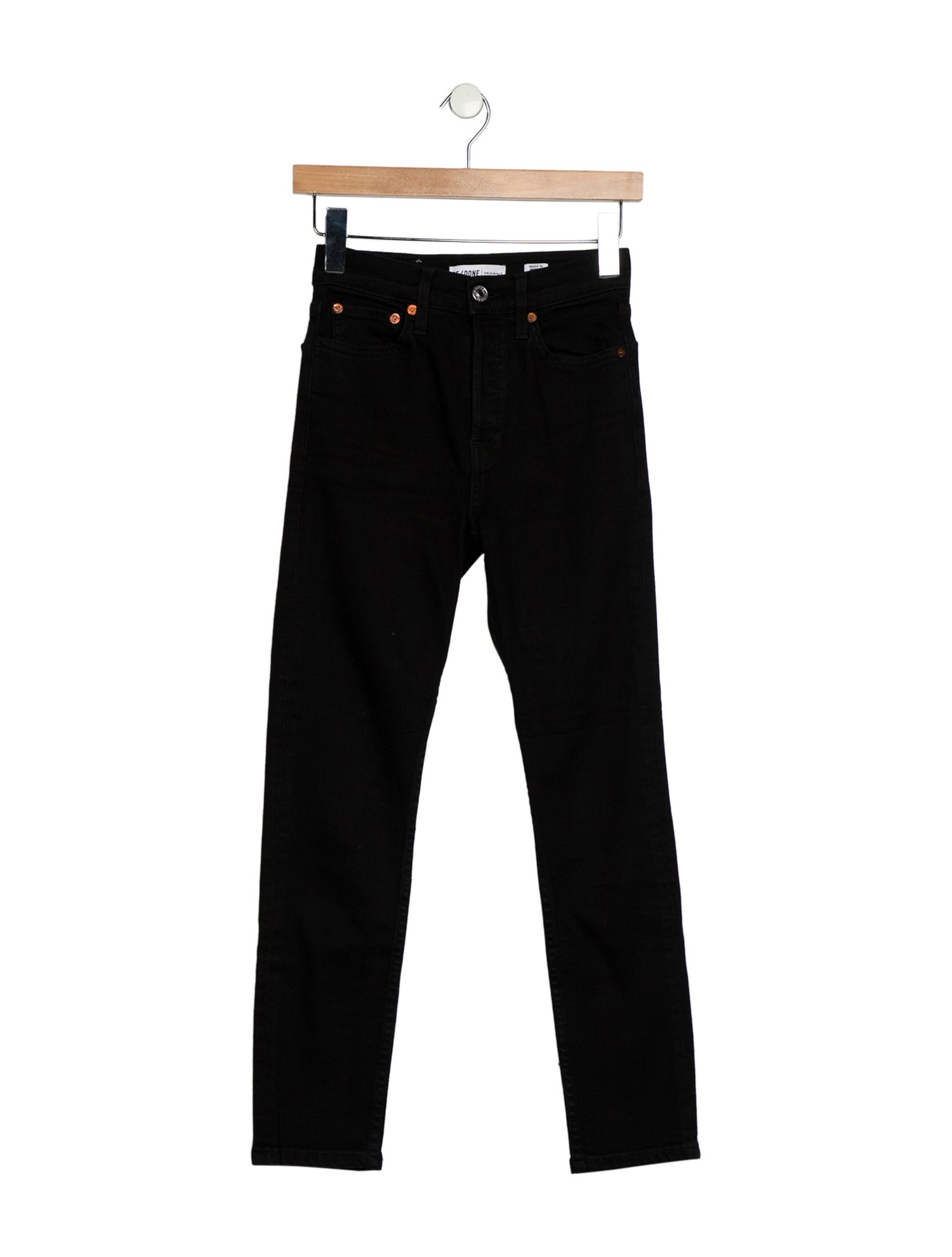 RE/DONE High-Rise Skinny Leg Jeans