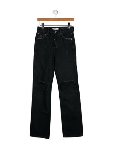 Re/Done Jeans High-Rise Straight Leg US 24 | XS