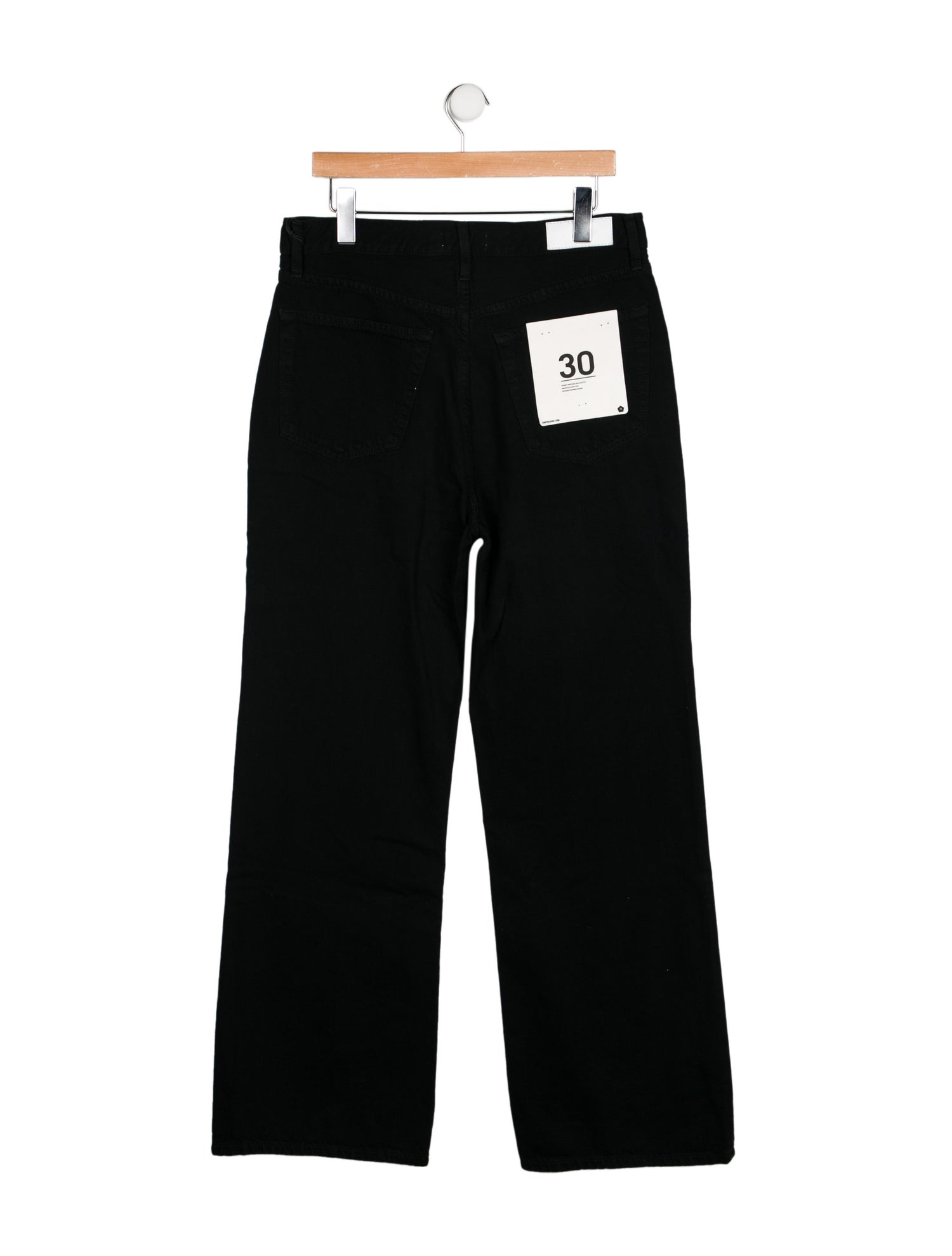 RE/DONE High-Rise Wide Leg Jeans w/ Tags