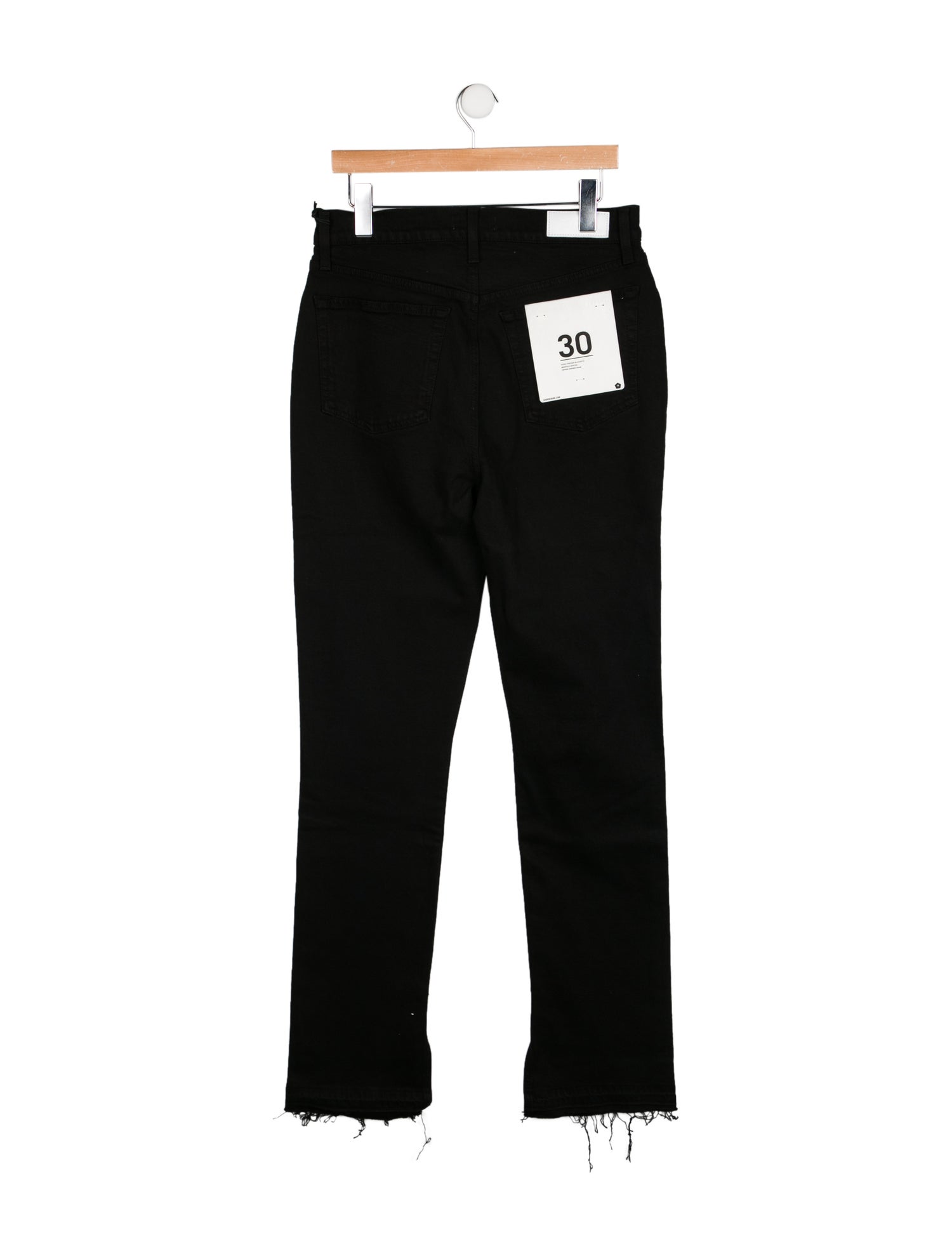 RE/DONE High-Rise Straight Leg Jeans w/ Tags