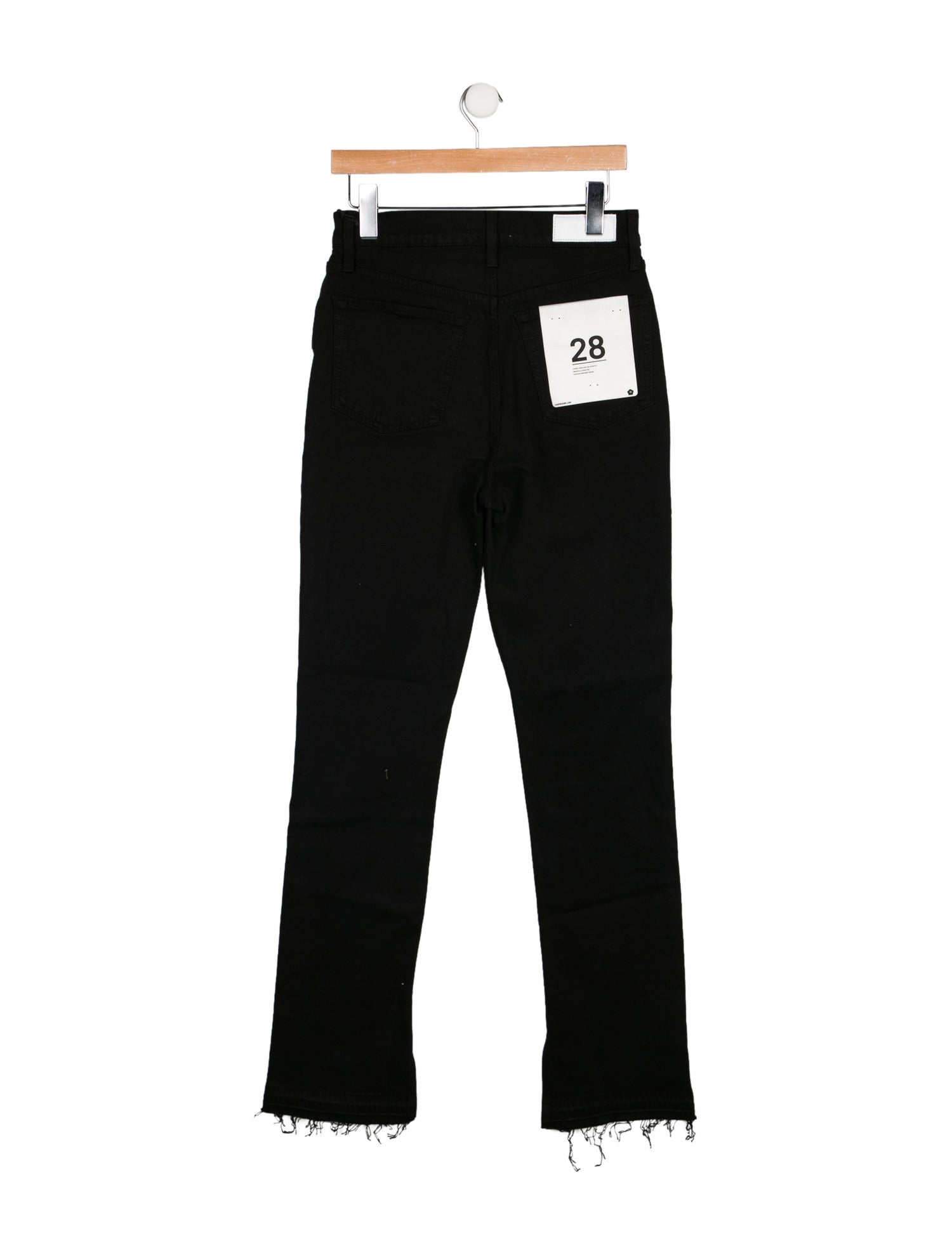 RE/DONE High-Rise Straight Leg Jeans w/ Tags