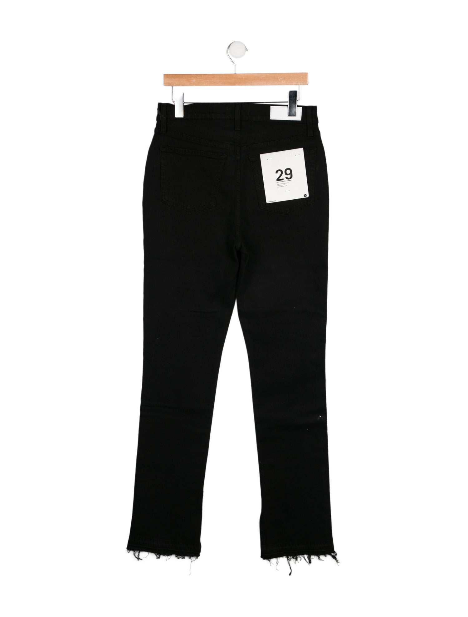 RE/DONE High-Rise Straight Leg Jeans