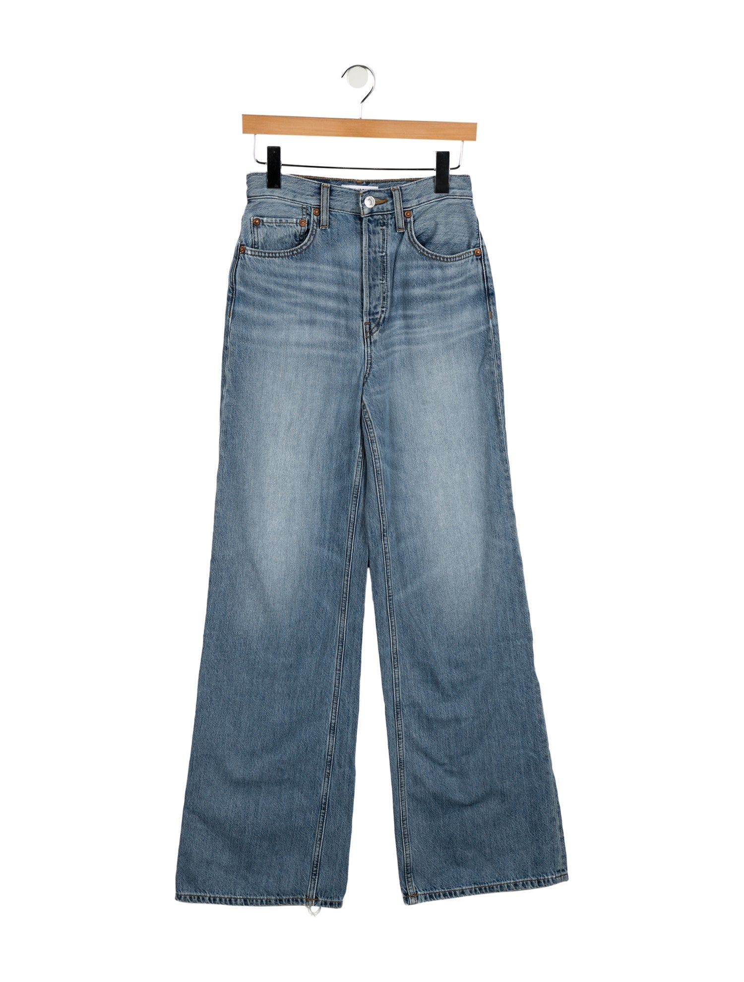 Moreschi High-Rise Wide Leg Jeans