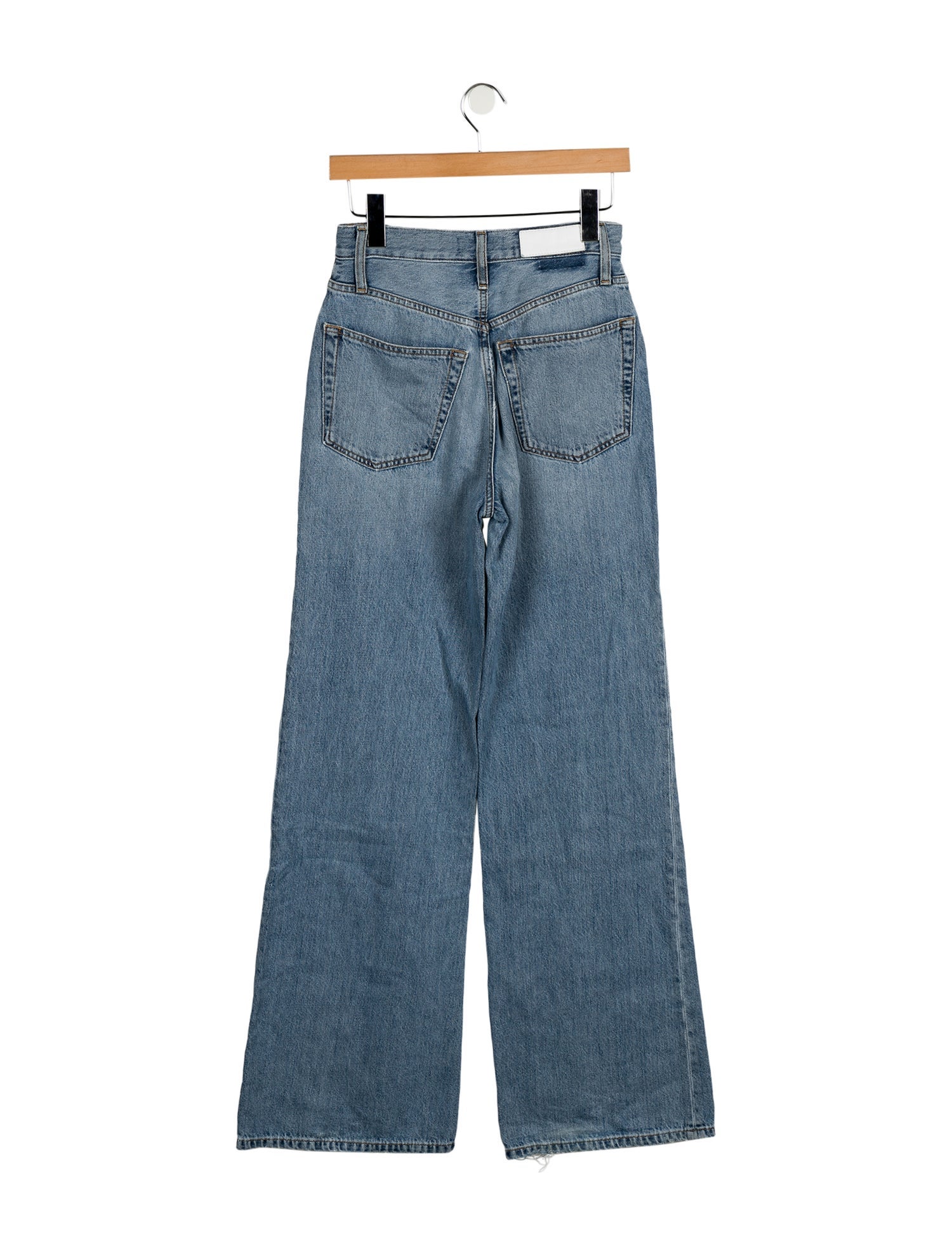 Moreschi High-Rise Wide Leg Jeans
