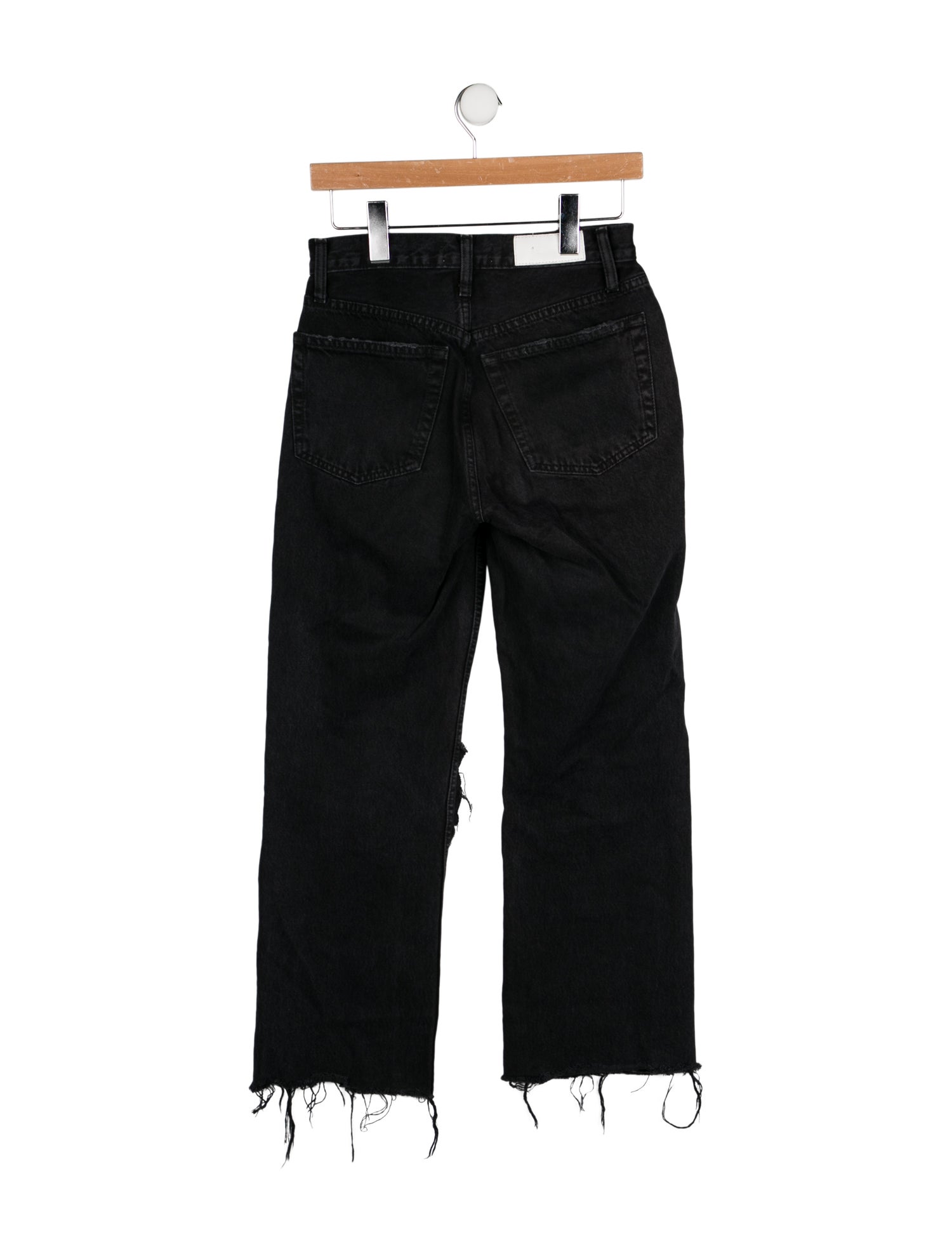 RE/DONE High-Rise Straight Leg Jeans