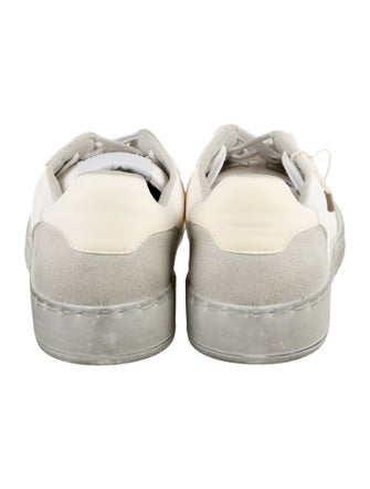 RE/DONE Leather Colorblock Pattern Sneakers