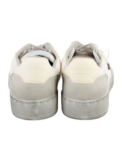 RE/DONE Leather Colorblock Pattern Sneakers