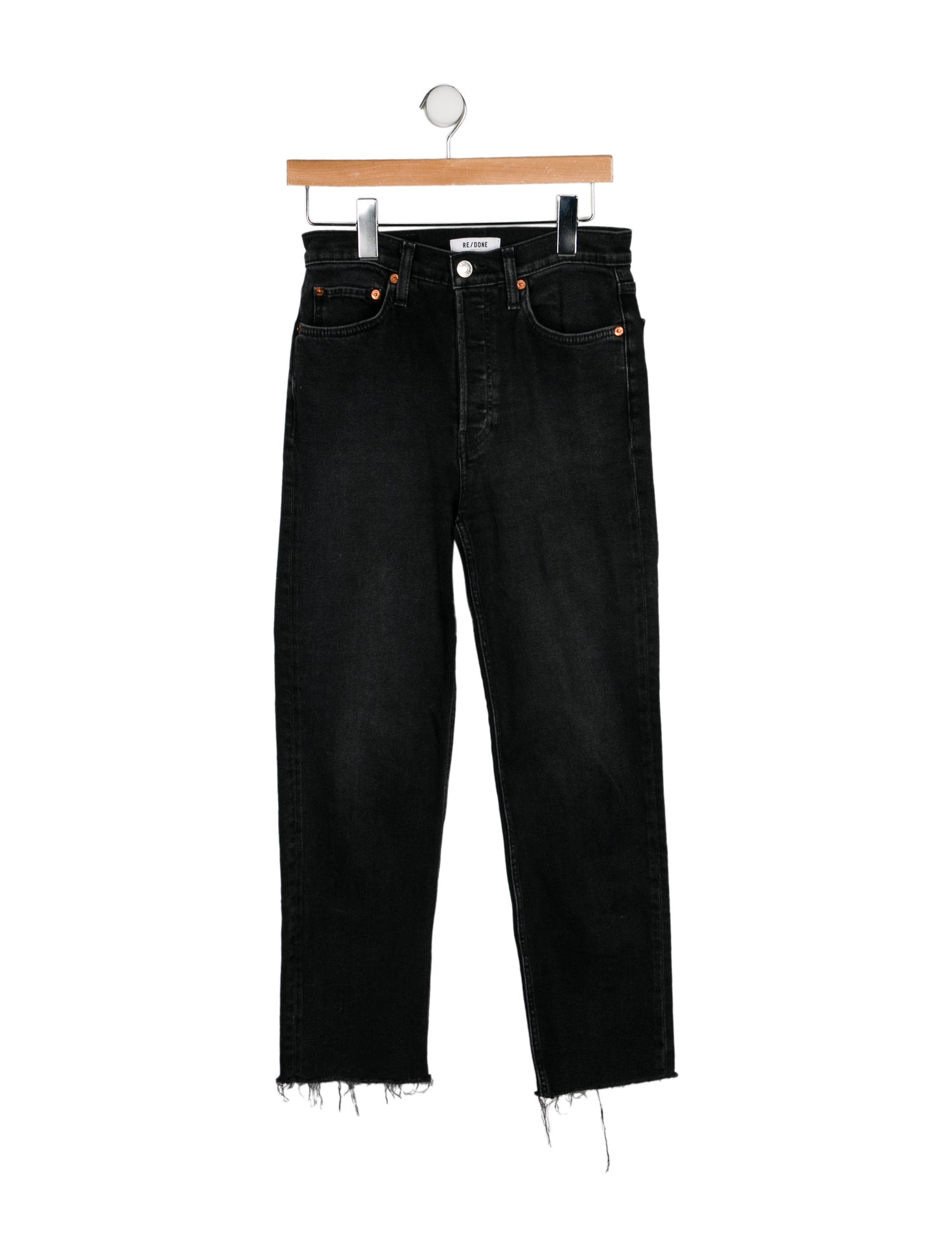 RE/DONE Mid-Rise Straight Leg Jeans