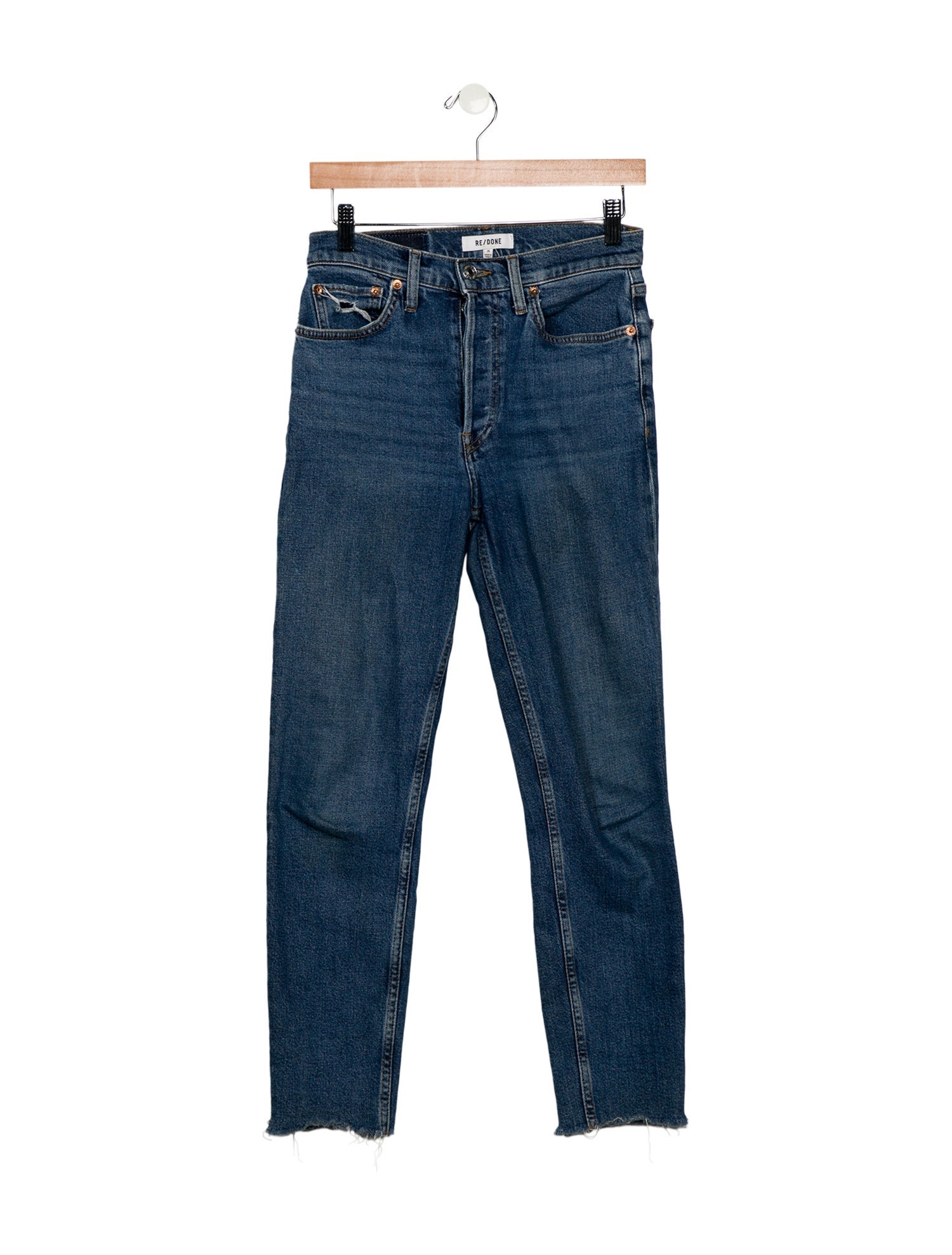 RE/DONE High-Rise Skinny Leg Jeans