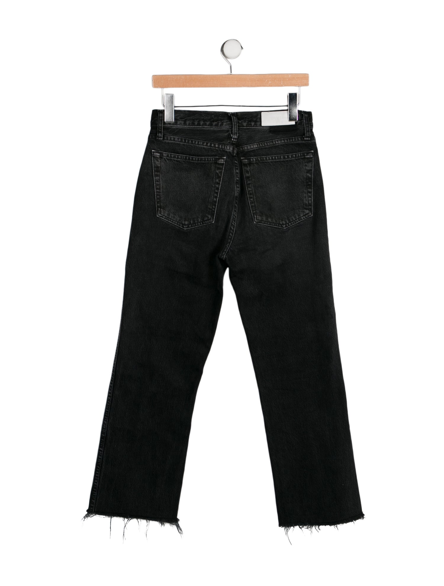 RE/DONE High-Rise Straight Leg Jeans