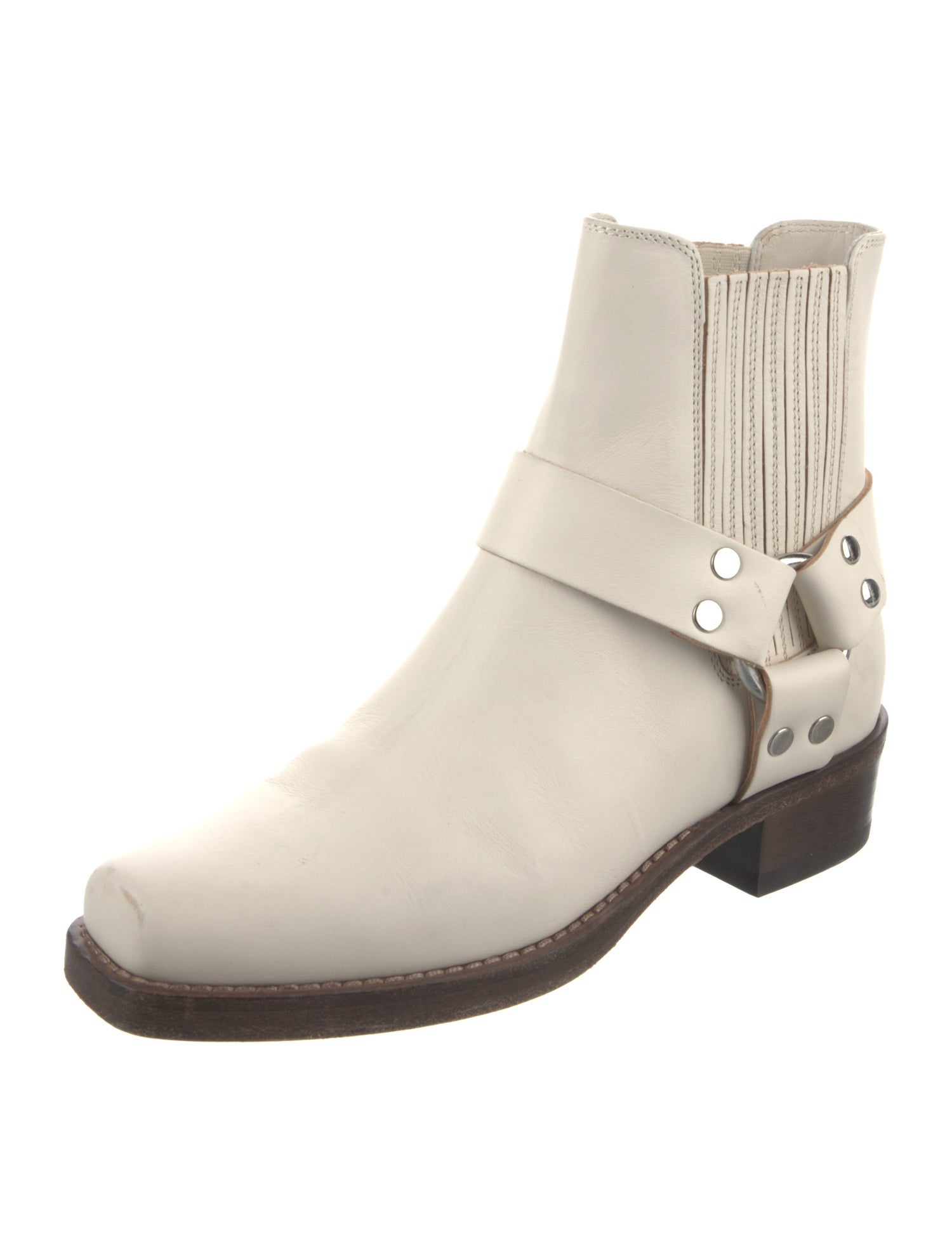 RE/DONE Leather Moto Boots