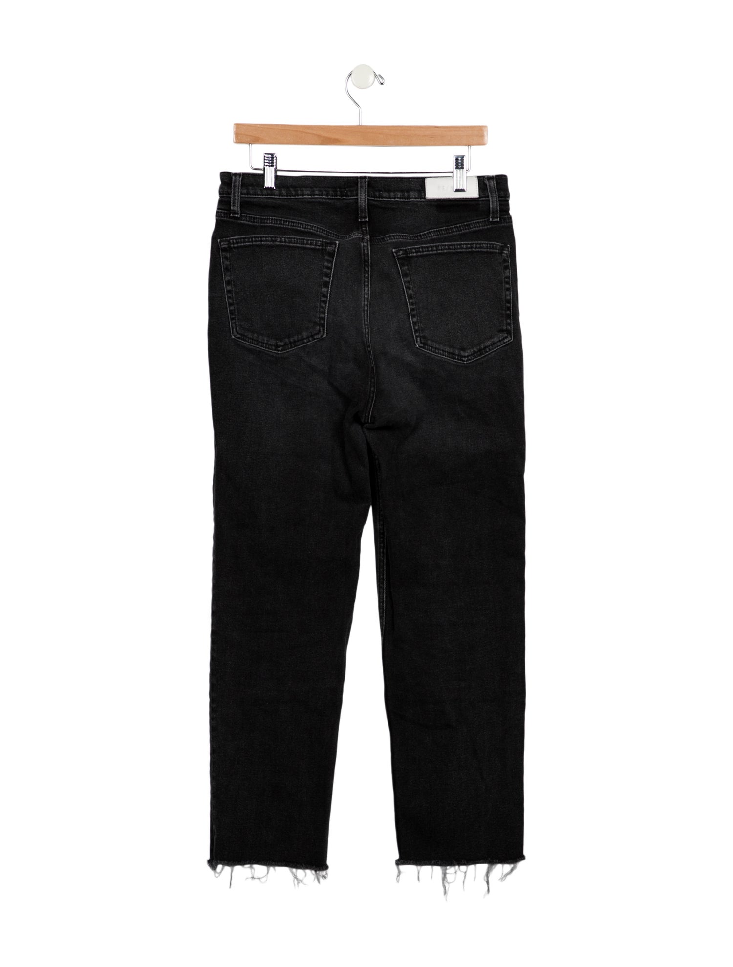 RE/DONE Low-Rise Straight Leg Jeans