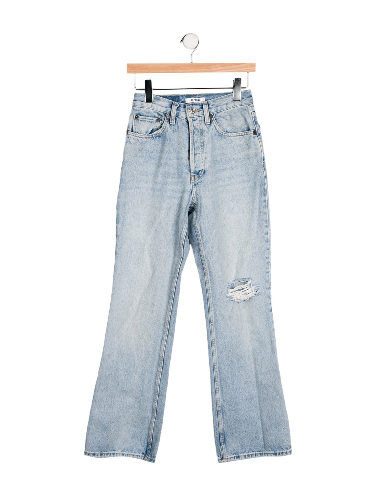 RE/DONE High-Rise Wide Leg Jeans