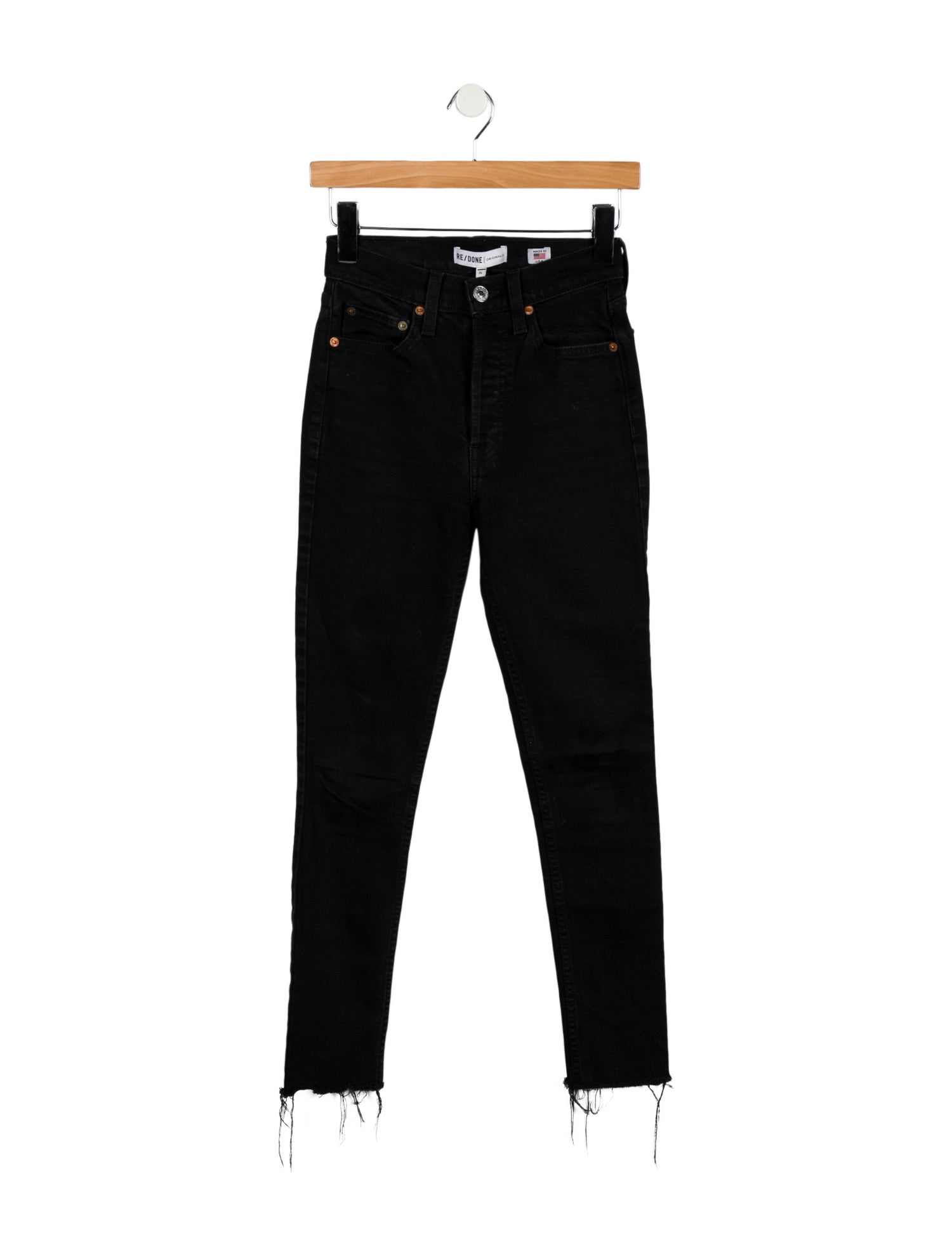 RE/DONE Mid-Rise Skinny Leg Jeans