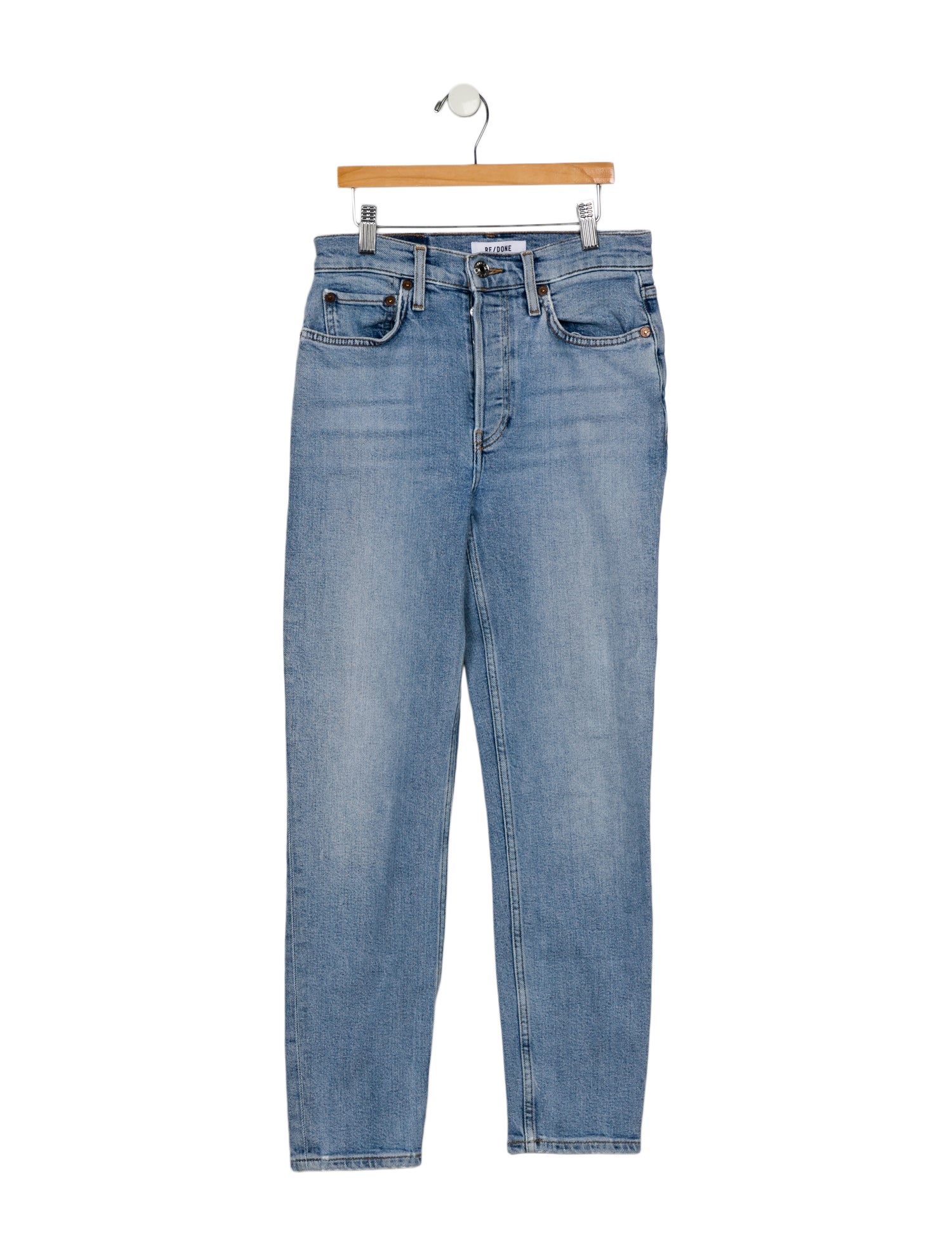 RE/DONE High-Rise Skinny Leg Jeans
