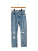 RE/DONE Mid-Rise Straight Leg Jeans