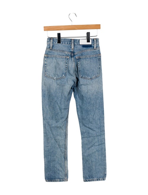 RE/DONE Mid-Rise Straight Leg Jeans
