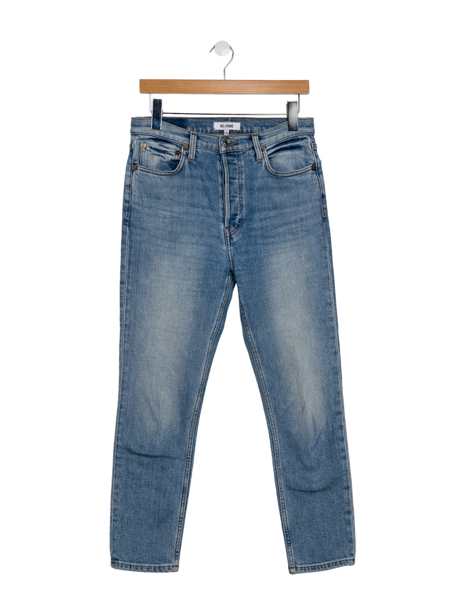 RE/DONE High-Rise Skinny Leg Jeans