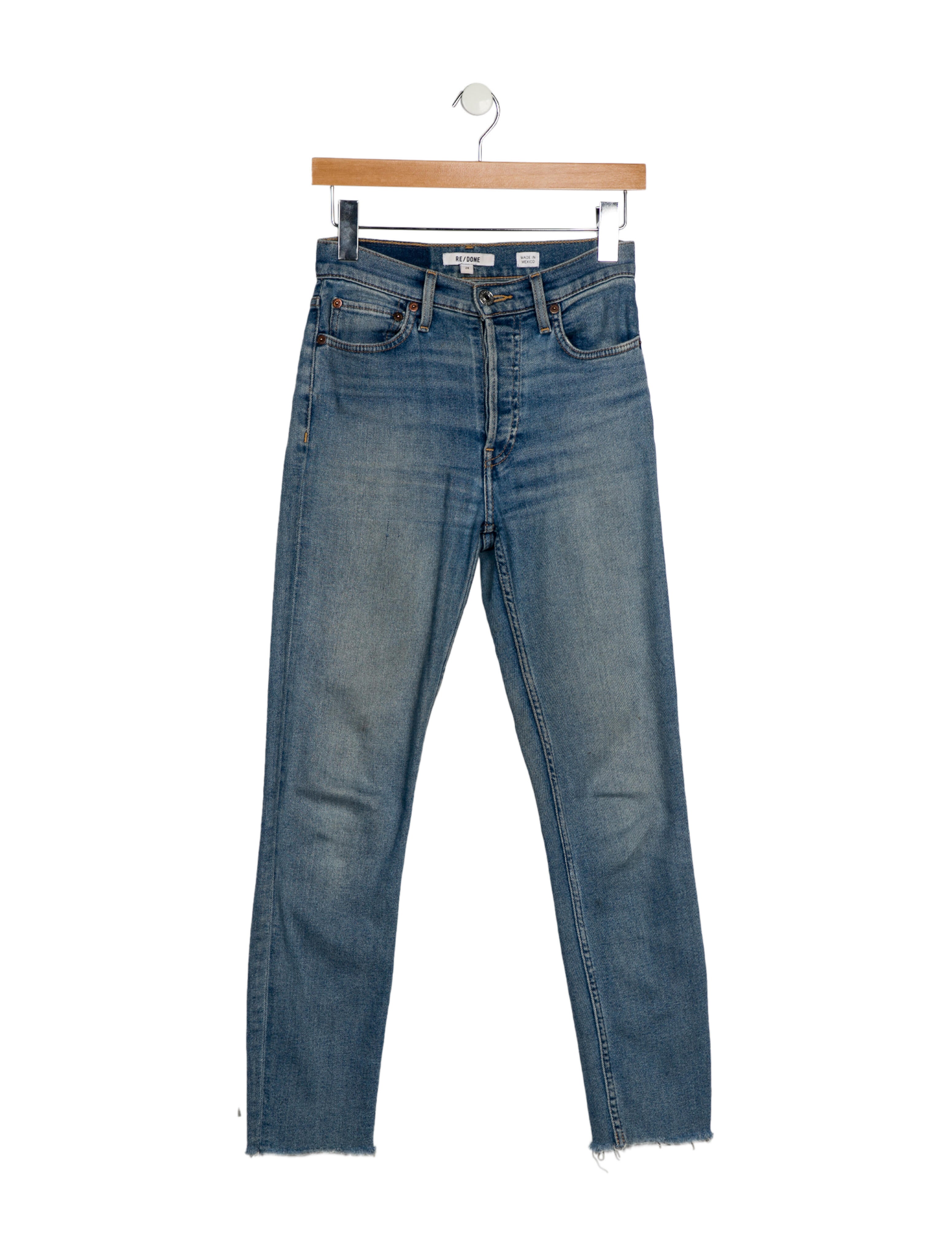 RE/DONE Mid-Rise Skinny Leg Jeans