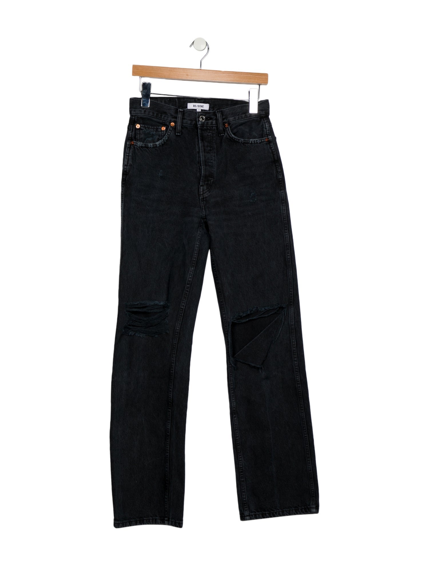 RE/DONE High-Rise Wide Leg Jeans
